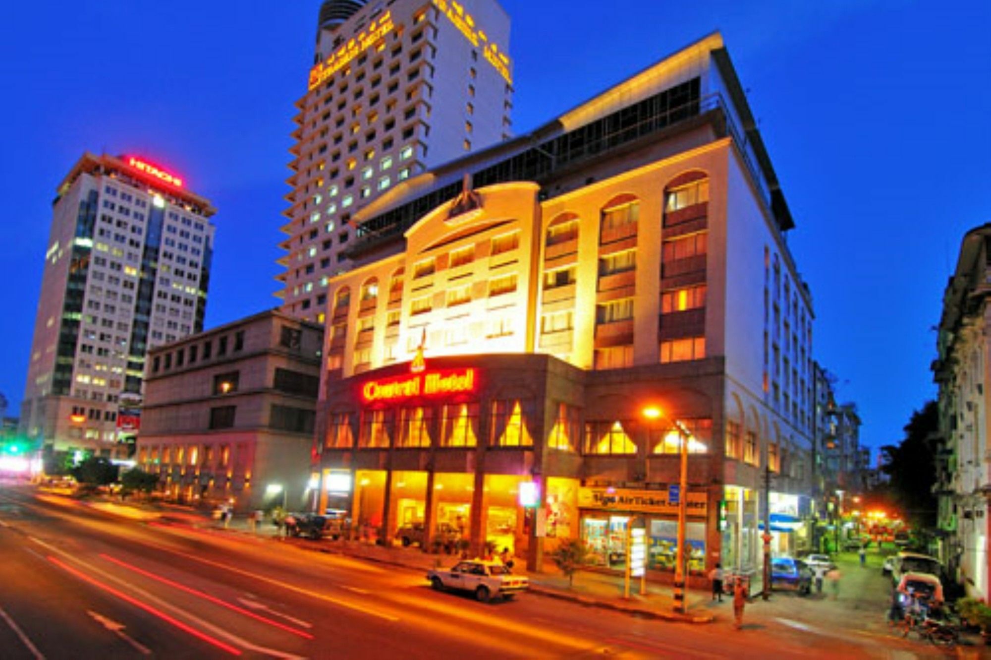 Central Hotel  Yangon Exterior foto